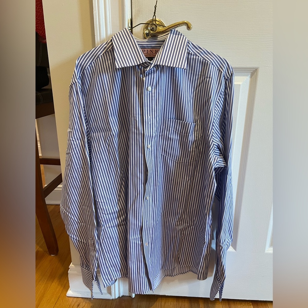 Thomas Pink Dress Shirt